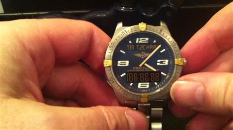 breitling aerospace caseback schratched when changing battery|Owners of the aerospace .